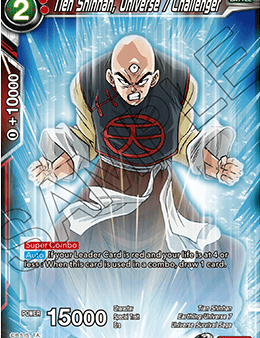 Tien Shinhan, Universe 7 Challenger (BT14-010) [Cross Spirits] For Sale