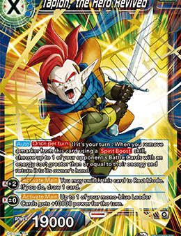 Tapion, the Hero Revived (BT14-033) [Cross Spirits] For Cheap