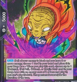 Babidi, Unrepentant Sorcerer (BT9-075) [Universal Onslaught] Hot on Sale