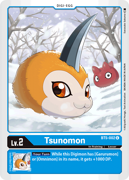 Tsunomon [BT5-002] [Battle of Omni] Online now