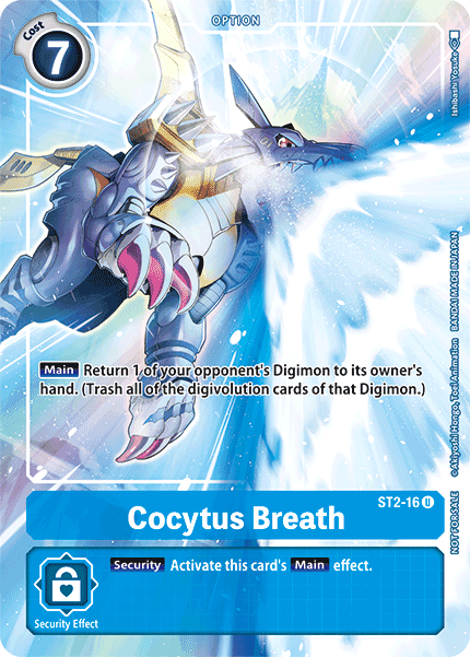 Cocytus Breath [ST2-16] (Tamer s Evolution Box) [Starter Deck: Cocytus Blue Promos] Online