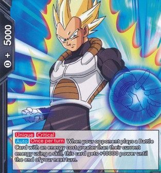 Vegeta, Catastrophic Premonition (BT12-132) [Vicious Rejuvenation] Supply