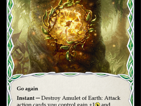 Amulet of Earth [LGS063] (Promo)  Cold Foil For Discount