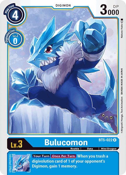 Bulucomon [BT5-022] [Battle of Omni] For Cheap