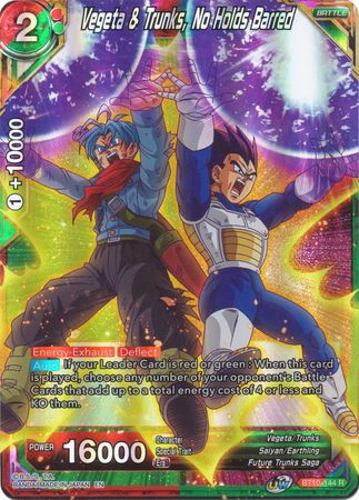 Vegeta & Trunks, No Holds Barred (BT10-144) [Rise of the Unison Warrior] Discount