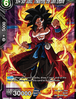 SS4 Son Goku, Thwarting the Dark Empire (Common) (BT13-126) [Supreme Rivalry] For Discount