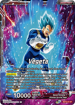 Vegeta    SSB Vegeta, Spirit Boost Elite (Starter Deck Exclusive) (SD15-01) [Cross Spirits] For Discount