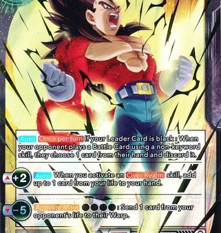 SS4 Vegeta, Supreme Saiyan Power (BT11-124) [Vermilion Bloodline] For Sale