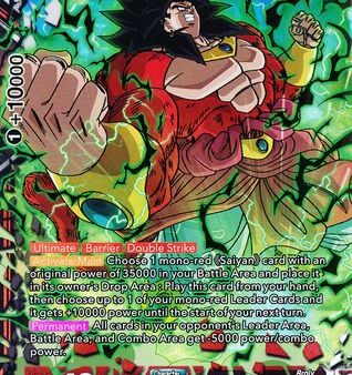 SS4 Broly, the Great Destroyer (BT11-152) [Vermilion Bloodline] For Sale