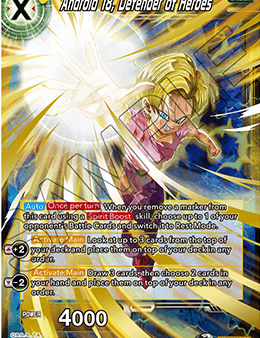 Android 18, Defender of Heroes (BT14-093) [Cross Spirits] Online Sale