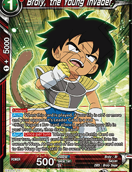 Broly, the Young Invader (Common) (BT13-026) [Supreme Rivalry] on Sale