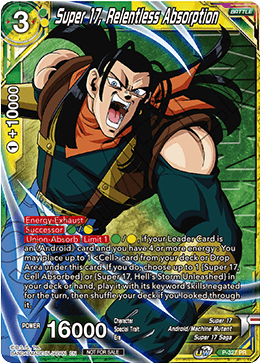 Super 17, Relentless Absorption (Winner Stamped) (P-327) [Tournament Promotion Cards] Hot on Sale