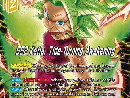 SS2 Kefla, Tide-Turning Awakening (BT23-101) [Perfect Combination] For Sale