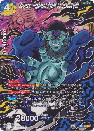 Boujack, Resonant Agent of Destruction (Alternate Art) (EX05-04) [Special Anniversary Set 2020] For Sale