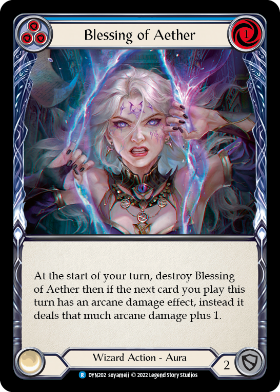 Blessing of Aether (Blue) [DYN202] (Dynasty) Hot on Sale