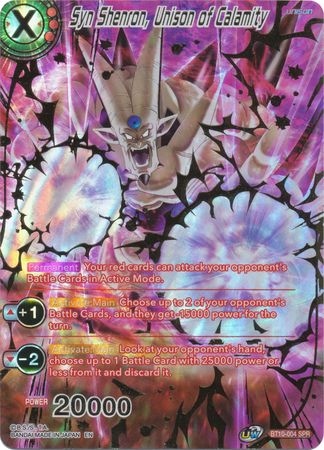 Syn Shenron, Unison of Calamity (SPR) (BT10-004) [Rise of the Unison Warrior] Online Hot Sale