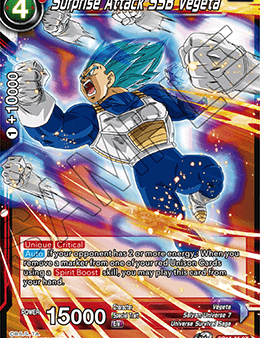 Surprise Attack SSB Vegeta (Starter Deck - Pride of the Saiyans) (SD15-05) [Cross Spirits] Cheap