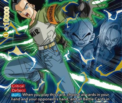 Android 17, Turning the Tide (Alternate Art) (DB2-036_R) [Special Anniversary Set 2021] Fashion