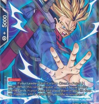 Trunks, Power to Save the Future (EX14-02) [Battle Advanced] Hot on Sale