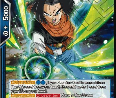 Android 17, Restrained Support (EB1-19) [Battle Evolution Booster] For Sale