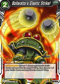 Bollarator s Elastic Strike! (Divine Multiverse Draft Tournament) (DB2-162) [Tournament Promotion Cards] Online Sale