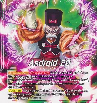 Android 20    Androids 20, 17, & 18, Bionic Renaissance (BT9-038) [Universal Onslaught] Discount