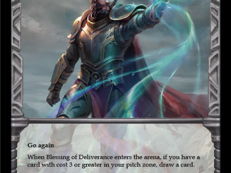 Blessing of Deliverance (Yellow) [LGS024] (Promo)  Rainbow Foil Discount