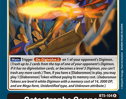 Catastrophe Cannon [BT5-104] [Battle of Omni] on Sale