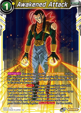 Awakened Attack (BT14-119) [Cross Spirits] For Sale