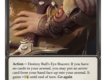 Bull s Eye Bracers [1HP226] (History Pack 1) Online Sale