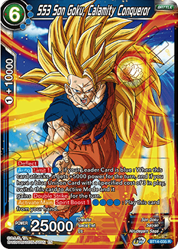 SS3 Son Goku, Calamity Conqueror (BT14-035) [Cross Spirits] For Discount