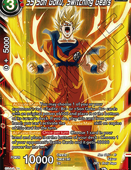 SS Son Goku, Switching Gears (P-295) [Tournament Promotion Cards] Hot on Sale