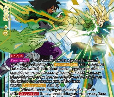 Broly, Saiyan Instinct (EX19-11) [Special Anniversary Set 2021] Hot on Sale