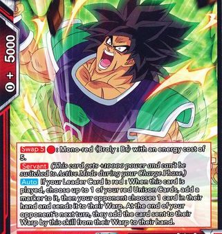 Broly, Power of the Great Ape (BT11-016) [Vermilion Bloodline] on Sale