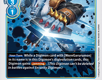 WereGarurumon: Sagittarius Mode [BT5-029] [Battle of Omni] Hot on Sale