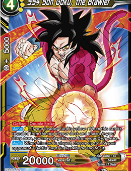 SS4 Son Goku, the Brawler (BT14-095) [Cross Spirits] Hot on Sale