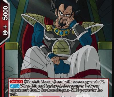 Vegeta the 3rd, Lineage s Beginning (EB1-009) [Battle Evolution Booster] Discount