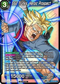 SS2 Trunks, Heroic Prospect (Alternate Art) (P-219) [Promotion Cards] Online Hot Sale