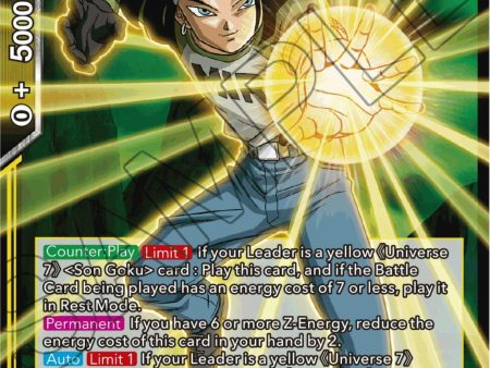 Android 17, Assistance From Goku (BT23-118) [Perfect Combination] Hot on Sale