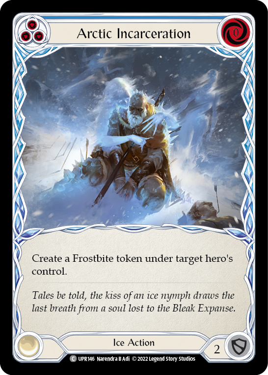 Arctic Incarceration (Blue) [UPR146] (Uprising)  Rainbow Foil Supply