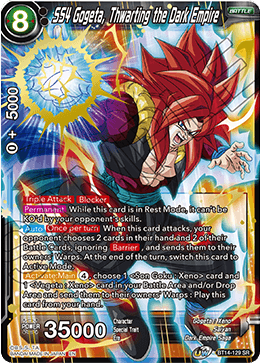 SS4 Gogeta, Thwarting the Dark Empire (BT14-129) [Cross Spirits] Hot on Sale