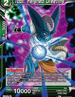 Tobi, Feigned Greeting (Rare) (BT13-068) [Supreme Rivalry] on Sale