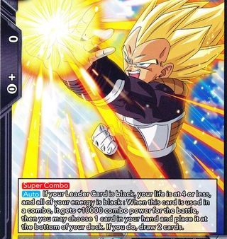 SS Vegeta, the Prince Strikes Back (BT11-130) [Vermilion Bloodline] Supply