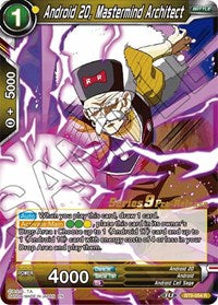 Android 20, Mastermind Architect (BT9-054) [Universal Onslaught Prerelease Promos] Fashion