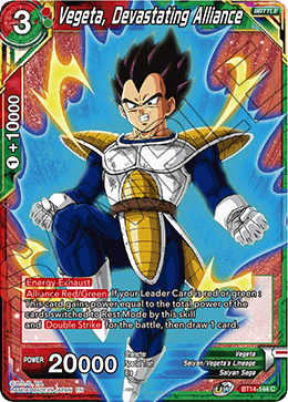 Vegeta, Devastating Alliance (BT14-144) [Cross Spirits] Supply