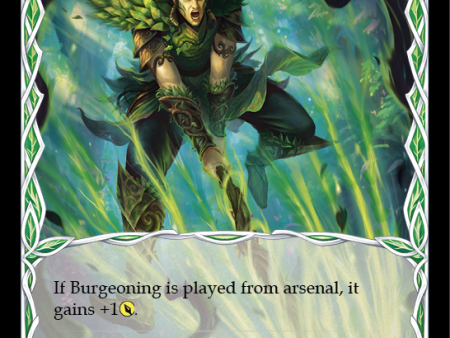 Burgeoning (Red) [LGS069] (Promo)  Rainbow Foil Hot on Sale