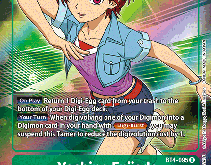 Yoshino Fujieda [BT4-095] (Buy-A-Box Promo) [Great Legend Promos] Online Sale