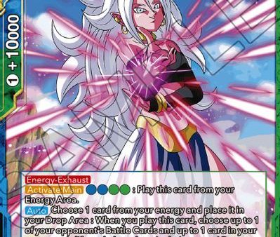 Android 21, A Bad Omen (Reprint) (XD2-08) [Battle Evolution Booster] Online now