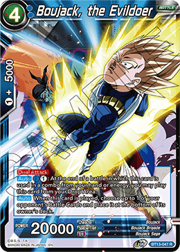 Boujack, the Evildoer (Rare) (BT13-047) [Supreme Rivalry] For Cheap