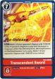 Transcendent Sword [BT5-095] [Battle of Omni Pre-Release Promos] Fashion